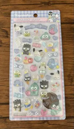 サンリオ ボンボンドロップシール はぴだんぶい 第2弾