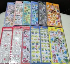 正規品　ディズニー　ボンボンドロップシール　ミニ　プチドロップステッカー　セット