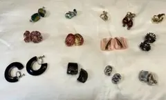 イヤリング　女性用　シルバー　花　色々