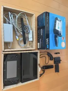 Wii U 本体 、Wii 本体 、ゲームソフト4本 セット