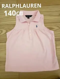 RALPH LAUREN　ノ－スリ－ブ　ポロシャツ　140㎝のサムネイル