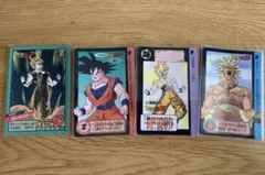 ドラゴンボール カードダス 4枚セット 鳥山明 DRAGON BALL - メルカリ