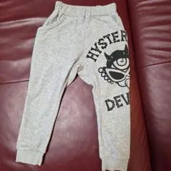 ヒステリックミニ★尻尾付き、しっぽ、スウェットパンツ、ロングパンツ