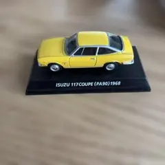 いすゞ 117クーペ 1968 コナミ1/64 絶版名車コレクション シルバー