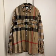 BURBERRY チェック柄 長袖シャツ L