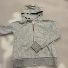 グレー フード付きパーカー サイズ105