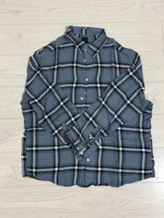 H&M チェック柄 長袖シャツ XL