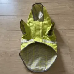 犬用 蛍光イエロー レインコート
