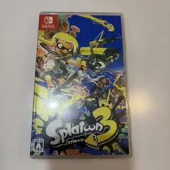 スプラトゥーン3 Switch ソフト 美品 ケース付