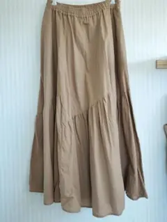 最終お値下げ ♪夏物の為今週末で削除　サマンサモスモス　切り替えフレアスカート