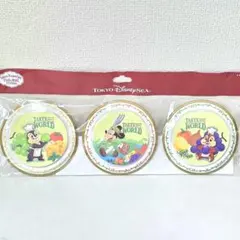 ディズニーシー フード＆ワインフェスティバル メモ帳3個 チップ&デール