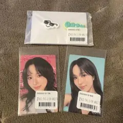 TWICE オンラインくじ　this is for ３点セット　ミナ