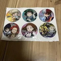 ヒロアカ　缶バッジ　6個セット