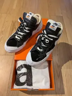 【美品（使用1回のみ）】NIKE BLAZER LOW / SACAIスニーカー