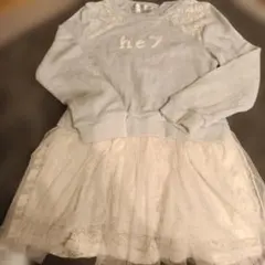 Sosuite hey レース付きワンピース