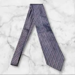 エルメス ネクタイ シルク100% フランス製 マルチストライプ