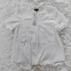 早い者勝ち✨ インディヴィ プルオーバーブラウス Lサイズ ホワイト