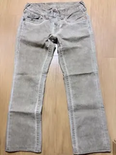 TRUE RELIGIONストレートデニムパンツ