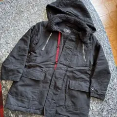 COMME CA ISM 中綿コート 130A ブラック