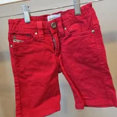 DIESEL レッド ショートパンツ