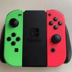 Nintendo Switch Joy-Con 左右セット グリップ付ジャンク品