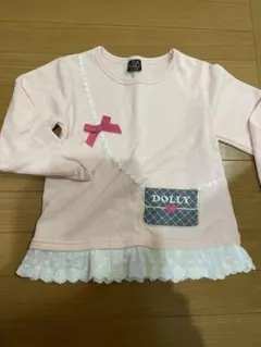 Dolly Ribbon トレーナー 130サイズ ピンク