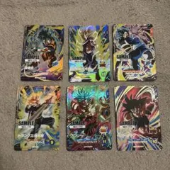 ドラゴンボールスーパーダイバーズ1弾 サンプルカード 6枚セット