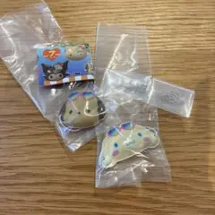 シナモン　ポチャッコ　サンリオ おめんコレクション こんがりビーチバージョン