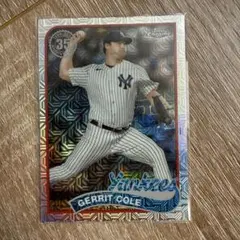 Gerrit Cole 2024 Topps Chrome mojoリフラクター