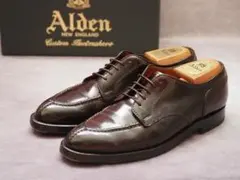 Alden N5506 ウィングチップ 7.5 B/D バーガンディ コードバン - メルカリ