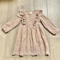 H&M ピンク フリル ワンピース 92