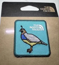 ノースフェイス 新品 ワッペン 鳥 四角
