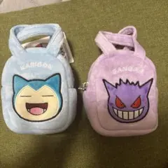 ポケモン　ポップアップ　韓国限定　ミニバックパックポーチ　ミニ帽子ポーチ　2個 ポケモン ポップアップ 韓国限定 ミニバックパックポーチ ミニ帽子