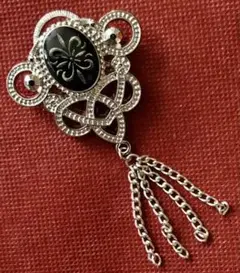 【日本製】　アンティーク　昭和レトロ　ブローチ