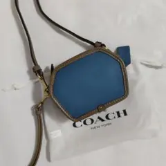 【極美品】COACH 2way ポーチ ショルダーバッグ ジオメトリック