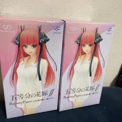 中野二乃 FascinityFigure 彼シャツ 五等分の花嫁 フィギュア2個
