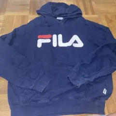 FILA パーカー ネイビー Lサイズのサムネイル