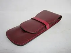 エルメス HERMES 革製 ペンケース 2本挿し クシュベル - メルカリ