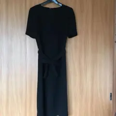 ブラックフォーマルドレス　ワンピース&ボレロ