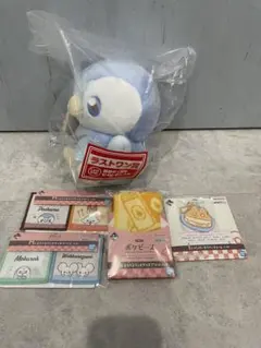 ポケモン ポケピース　くじ　ぬいぐるみ ラストワン　他5点セット