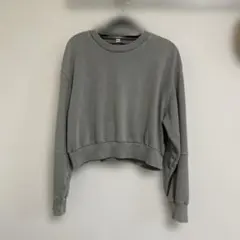 GU ウォッシュドスウェットプルオーバー Lサイズ