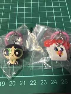 パワーパフガールズ　めじるしアクセサリー2 バターカップ B 電話　２個セット