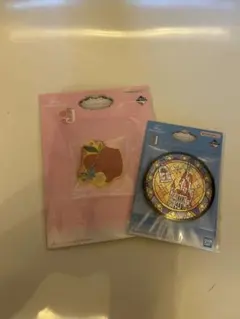 一番くじ ディズニー プリンセス ラバーコレクション 缶ミラー