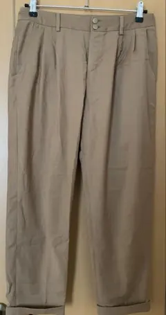 グリーンレーベルリラクシング　レディース　テーバードパンツ サイズ40