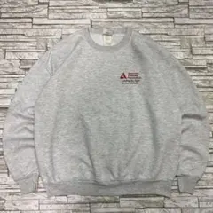 ジ*ズ様 90s ジャージーズ スウェット 企業ロゴ 両面プリント ISA古着