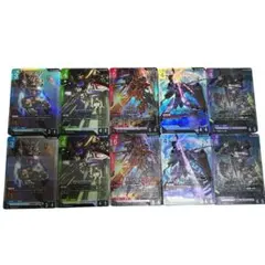 ガンダムカードゲーム　スタートデッキ　全5種　各2つずつ　デッキのみ　帯付き