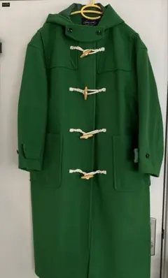 RAGEBLUEグリーン　ロングダッフルコート