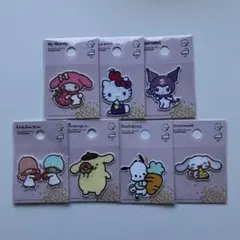 【サンリオ】ワッペン全７種類セット