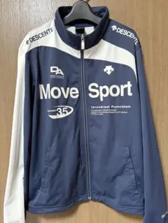DESCENTE Move Sport ジャージ ジャケット M ネイビーのサムネイル