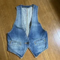 moussyデニム ノースリーブベストのサムネイル